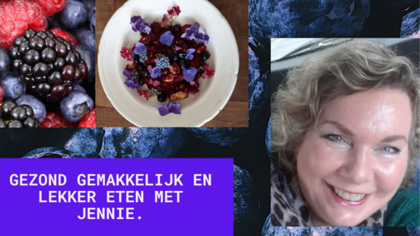 Jennie Volop Vrouw - 3 gratis recepten - lekker - makkelijk - gezond - 820 x 462